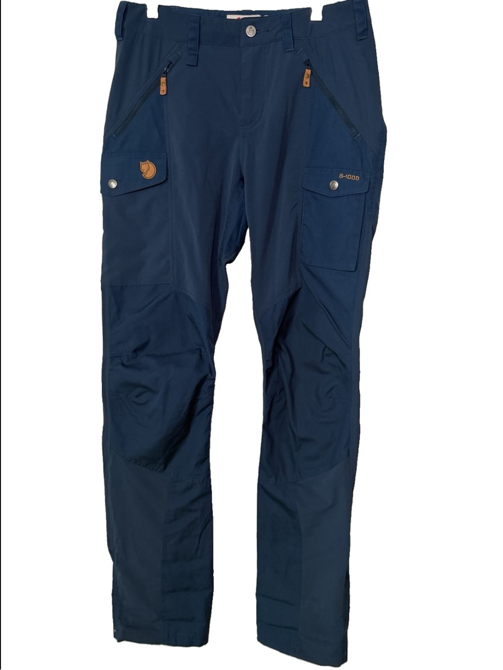 Fjallraven Womens Trousers Pants 29 Blue Nikka Curve G-1000 Technical Hiking